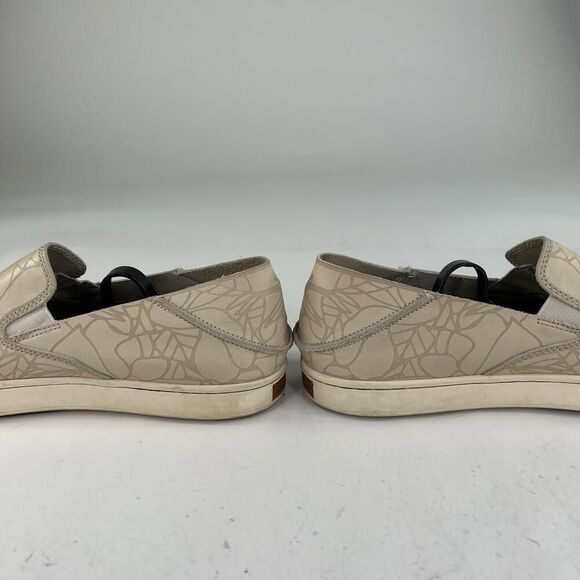 Olukai Pehuea Women's Slip-On US 10 Beige Flats Shoes Loafers - Picture 8 of 10